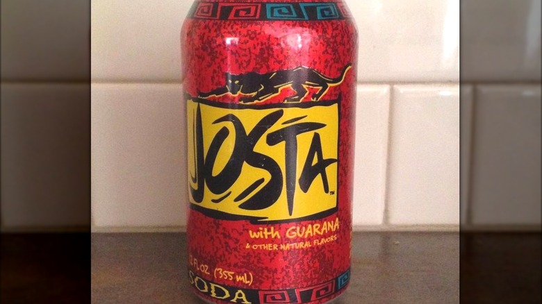 A can of Josta soda