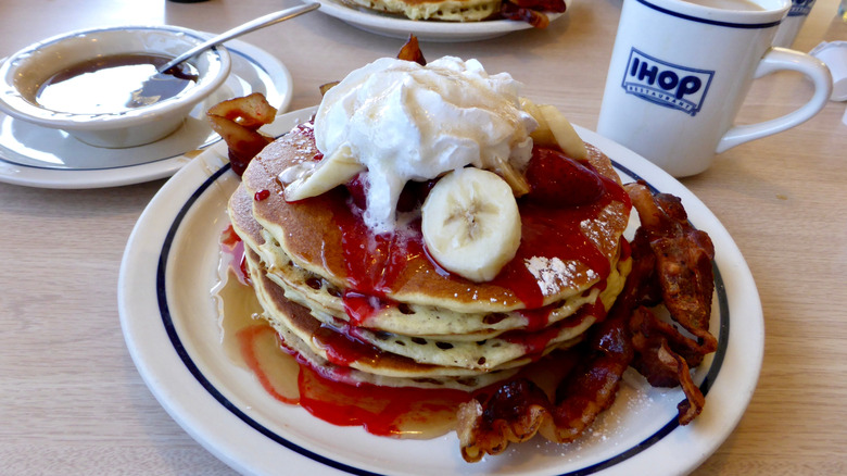 IHOP pancake platter