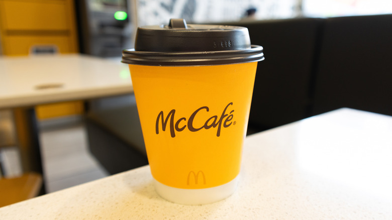 McDonald's McCafe coffee cup