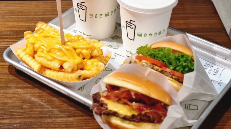 Shake Shack meal