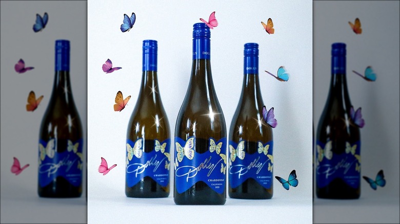 Dolly Chardonnay bottles