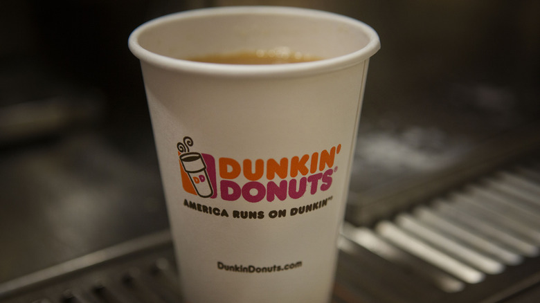 Dunkin Donuts coffee cup