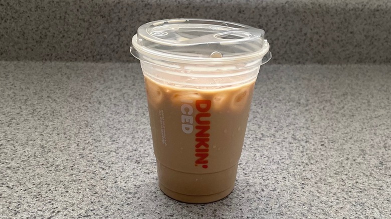 Dunkin' iced cappuccino