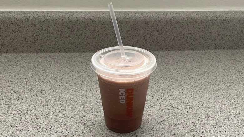 Dunkin' frozen chocolate drink