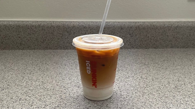 Dunkin' iced macchiato