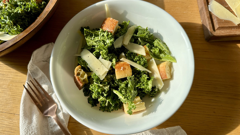 Kale Caesar Salad Recipe