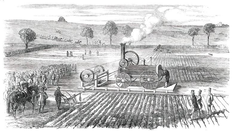 the industrial revolution changing agriculture