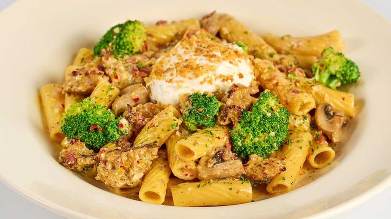 Italian Sausage & Fresh Mushroom Rigatoni