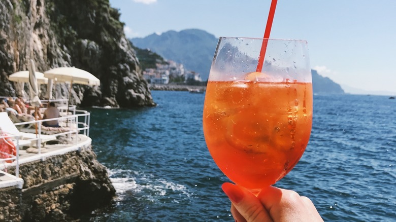 An Aperol Spritz in Italy