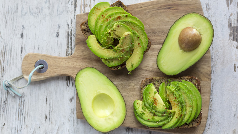 nicely arranged avocado toast