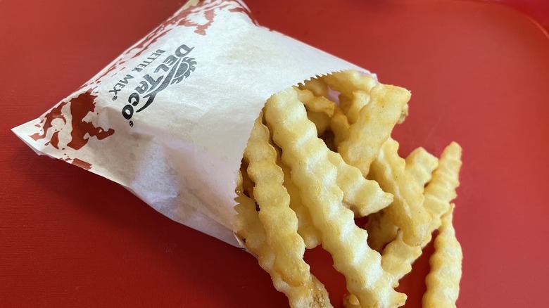 Fries from Del Taco