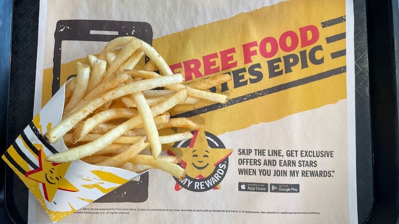 Fries from Carl's Jr.