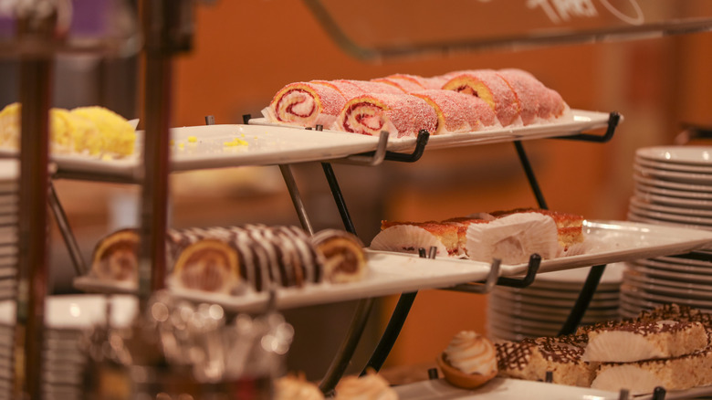 Desserts at a Vegas buffet