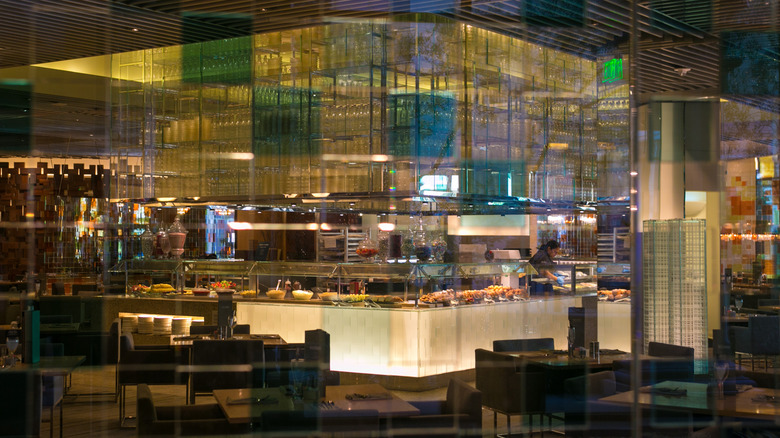 interior of the Caesars Palace buffet