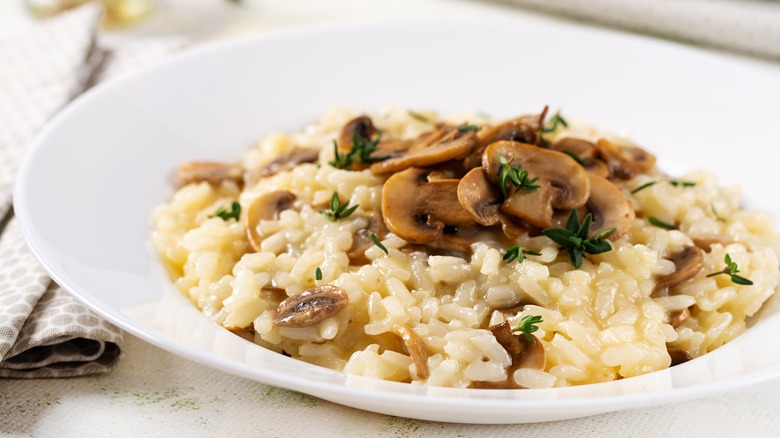 mushroom rice 