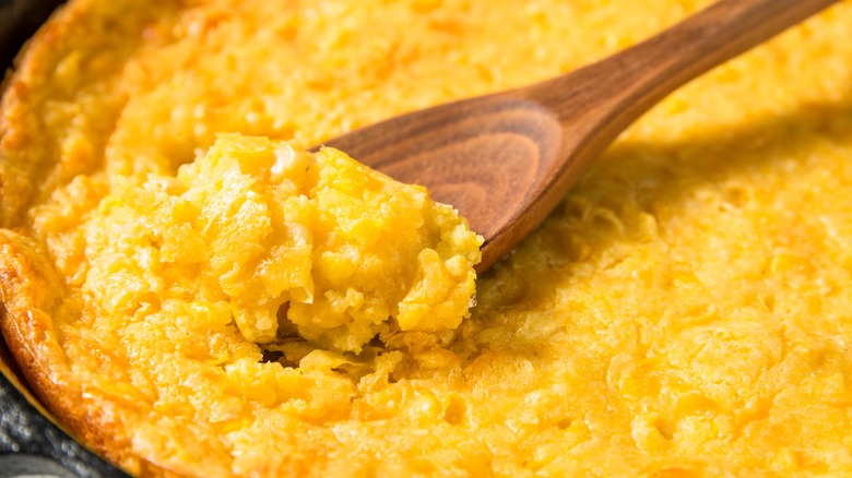 spoon bread-style corn bread 