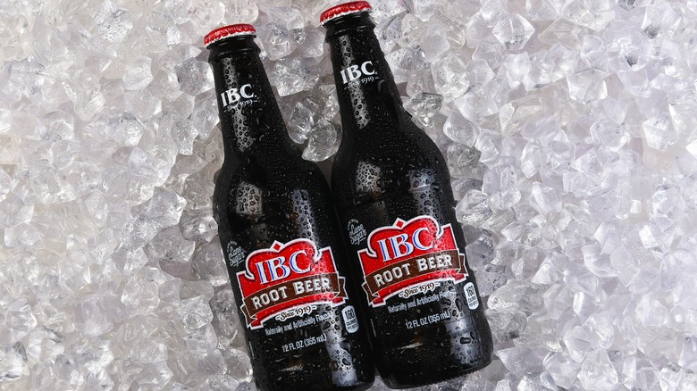 Bottles of IBC root beer