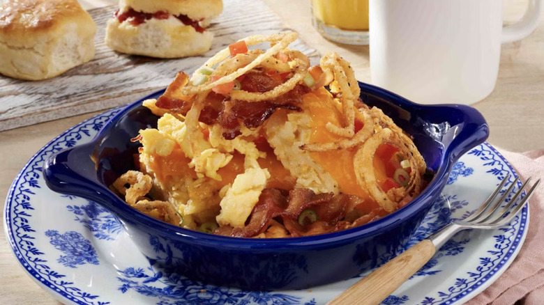 Cracker Barrel's Bacon 'N Egg Hashbrown Casserole
