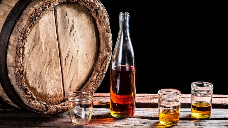 Aged bourbon whiskey