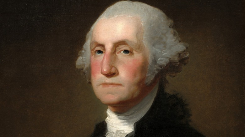 Portrait of U.S. President George Washington