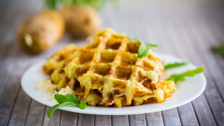 potato waffles