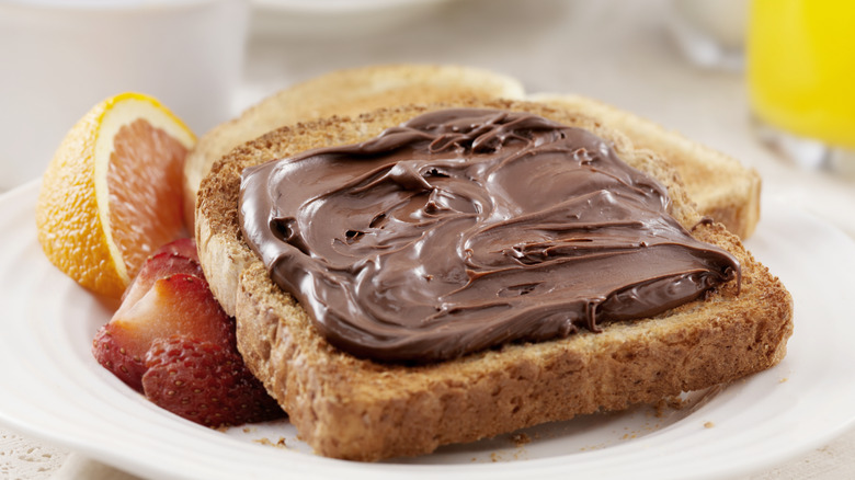 Nutella on toast