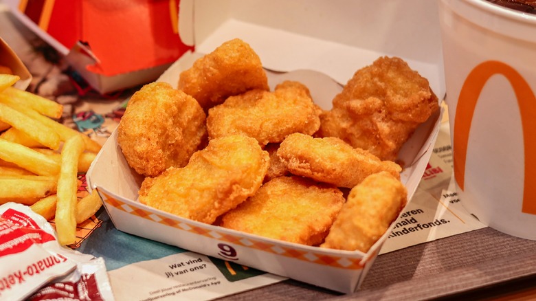 Box of McDonald's McNuggets
