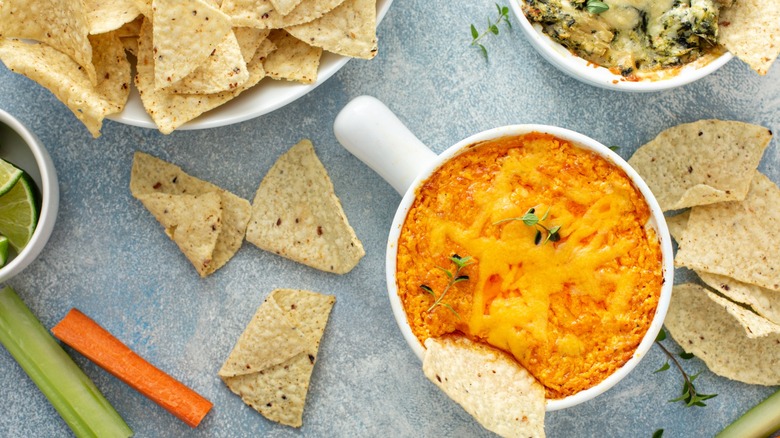 Buffalo chicken dip