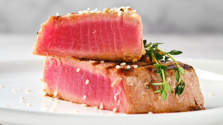 Seared ahi tuna