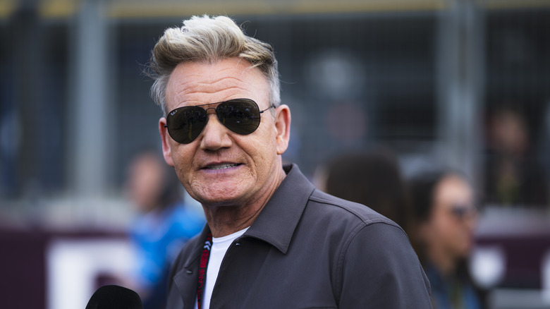 Gordon Ramsay wearing sunglasses