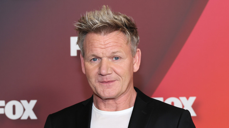 Gordon Ramsay smiling slightly