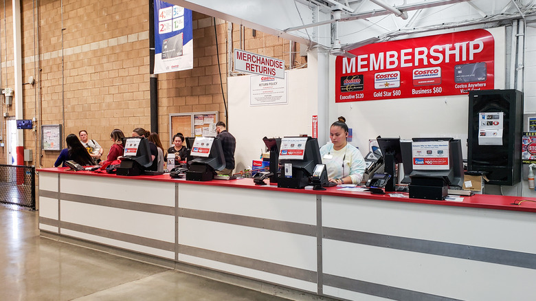 Costco return counter 