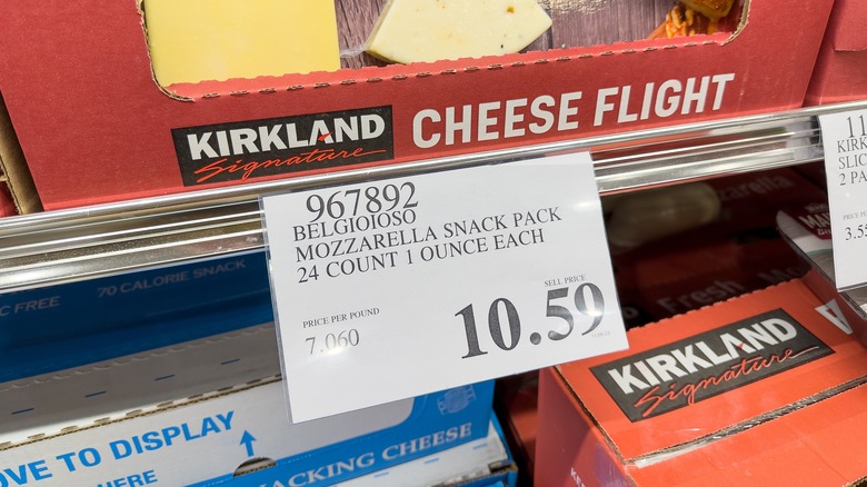 Costco price tag