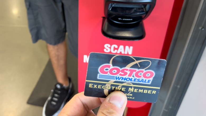 Costco membership card scanner