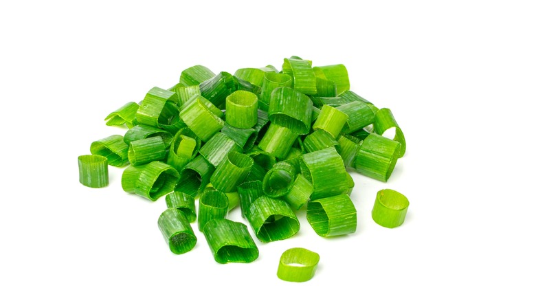 Chopped green onion tops