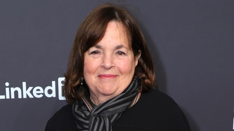 Ina Garten posing on the red carpet