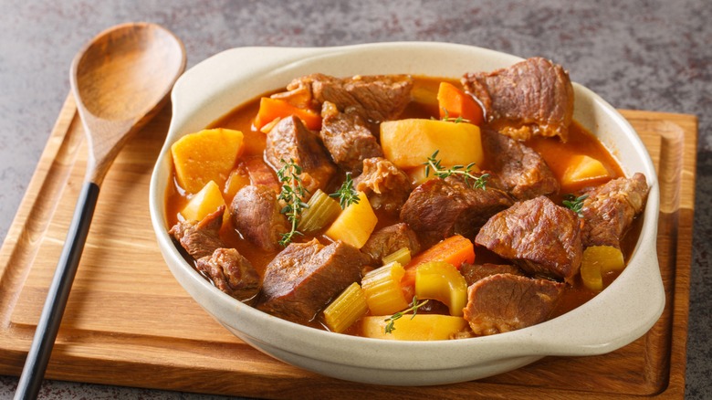hearty Irish beef stew