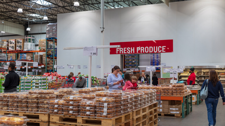 bakery section at Costco