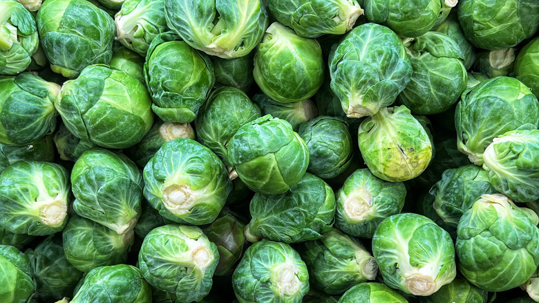 pile of Brussels sprouts