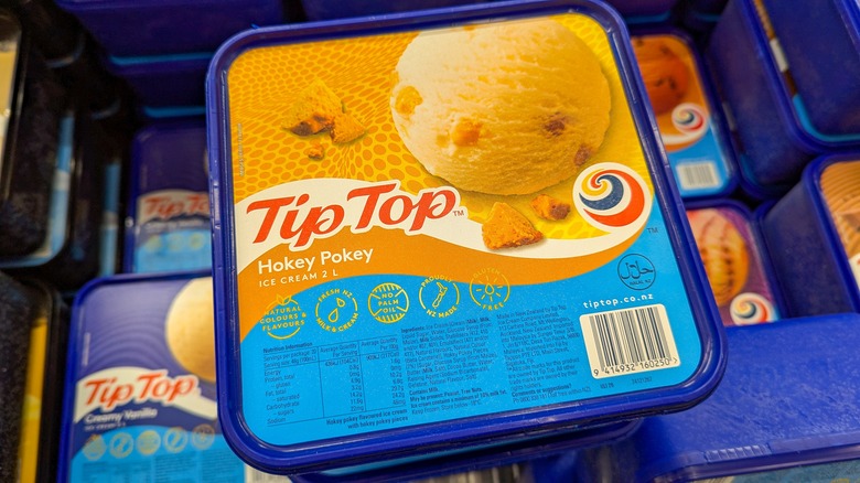 Tip Top hokey pokey ice cream