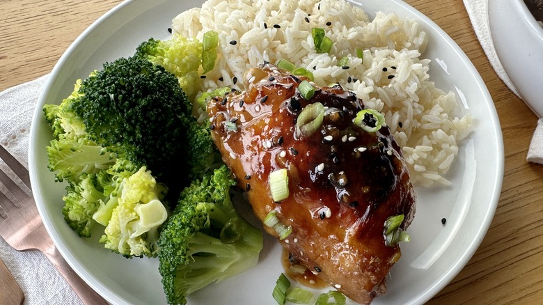chicken with broccoli