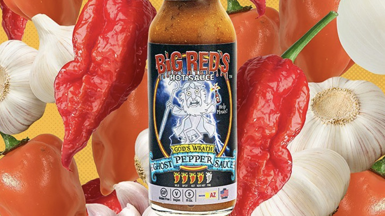 Big Red's God's Wrath Ghost Pepper Sauce