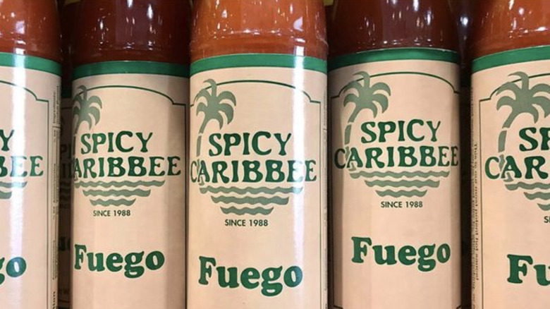 Spice Caribbee Fuego bottles