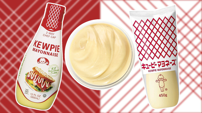 American vs. Japanese Kewpie mayo packaging