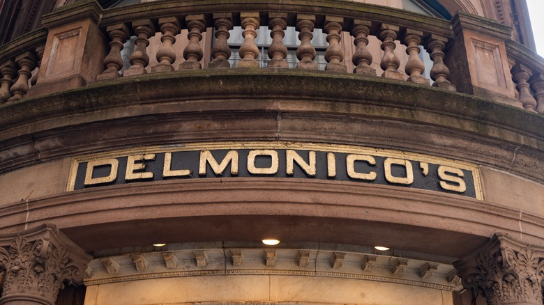 Edifice of the famed Manhattan steakhouse Delmonico's