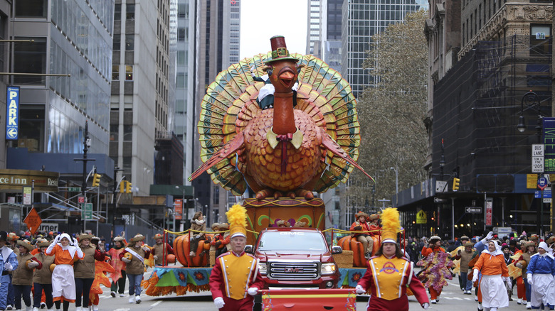 Tom Turkey parade float