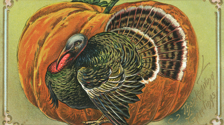 Vintage Thanksgiving card