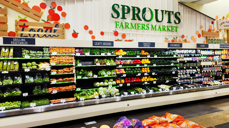 Produce department at Sprouts