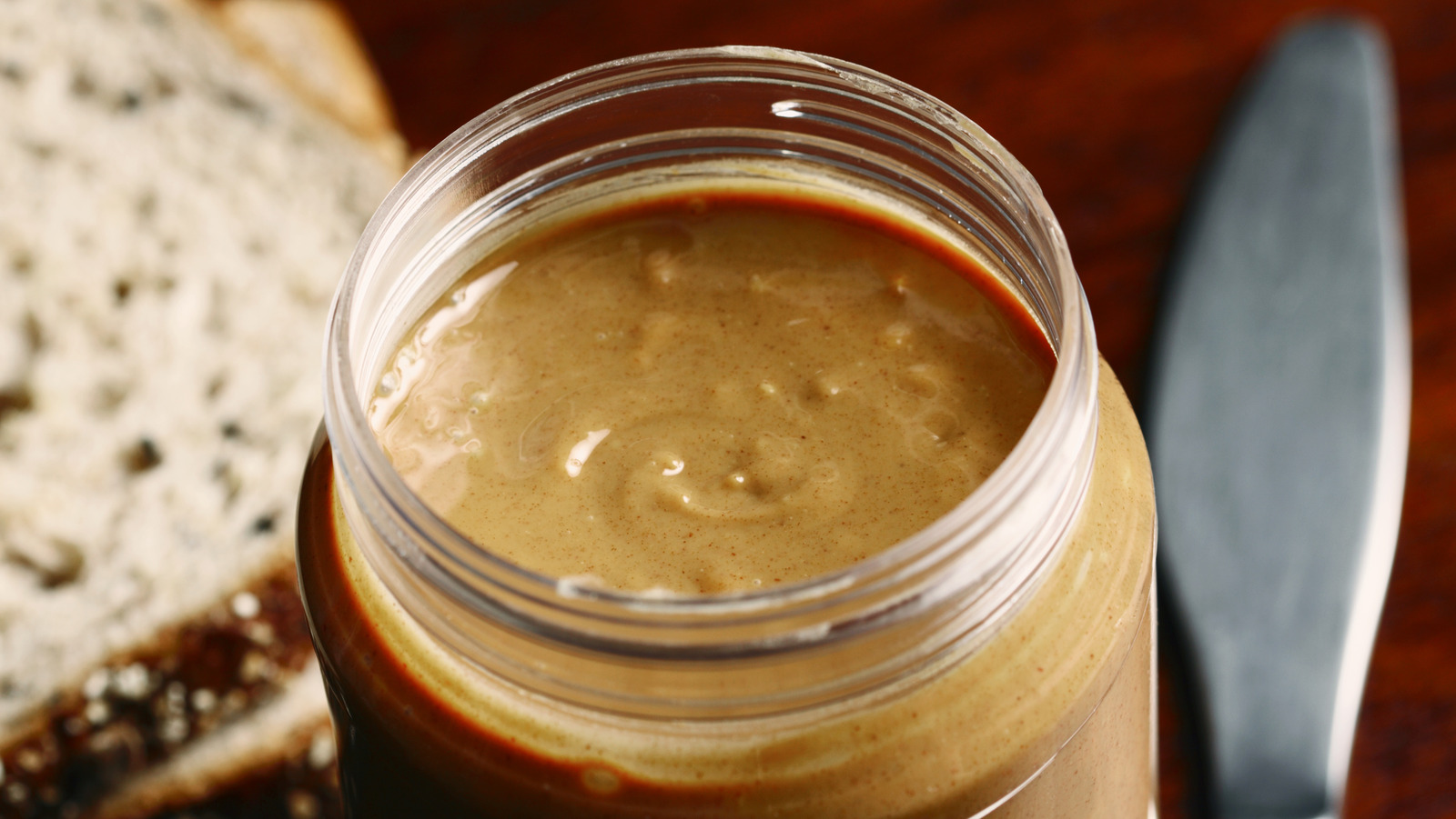 How long does an open jar of peanut butter last in the pantry?