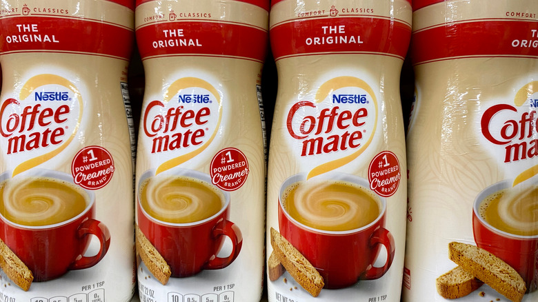 Coffee mate powdered creamers